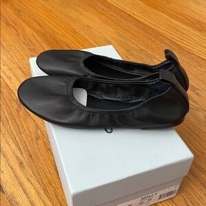 NIB Clergerie Women's Molly Ballet Flats in Black